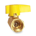 1/4 Turn Alu. Handle Forging Brass CSA Certified Gas Ball  Valve 3/8"